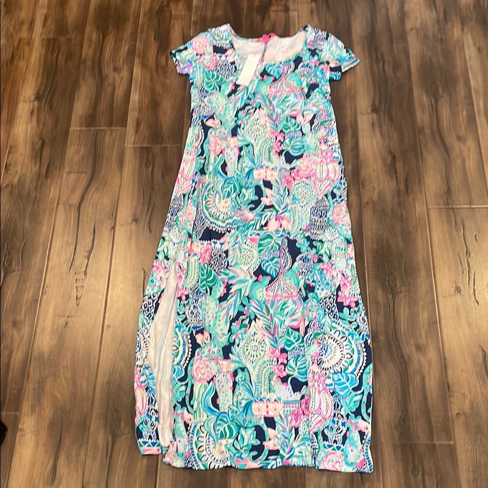 Lilly Pulitzer Floral Maxi Dress
